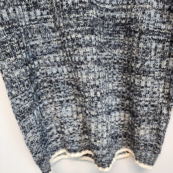 Southpole Sweater Size M Blue Gray Big Logo Heavyweight Baggy Vintage 90s Y2K - Picture 6 of 11